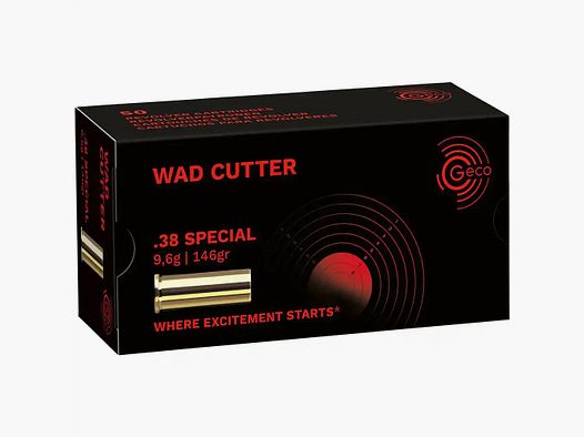 Geco Wadcutter 148 grs - 50Pzs
