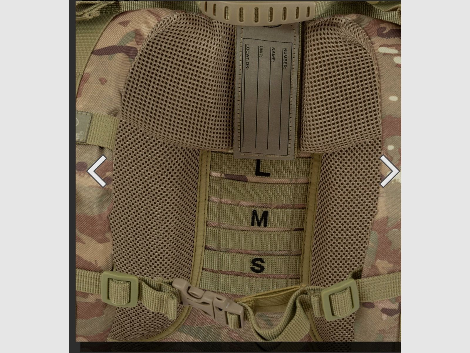 Rucksack Survival, tactique tacheté Pro Force Elite