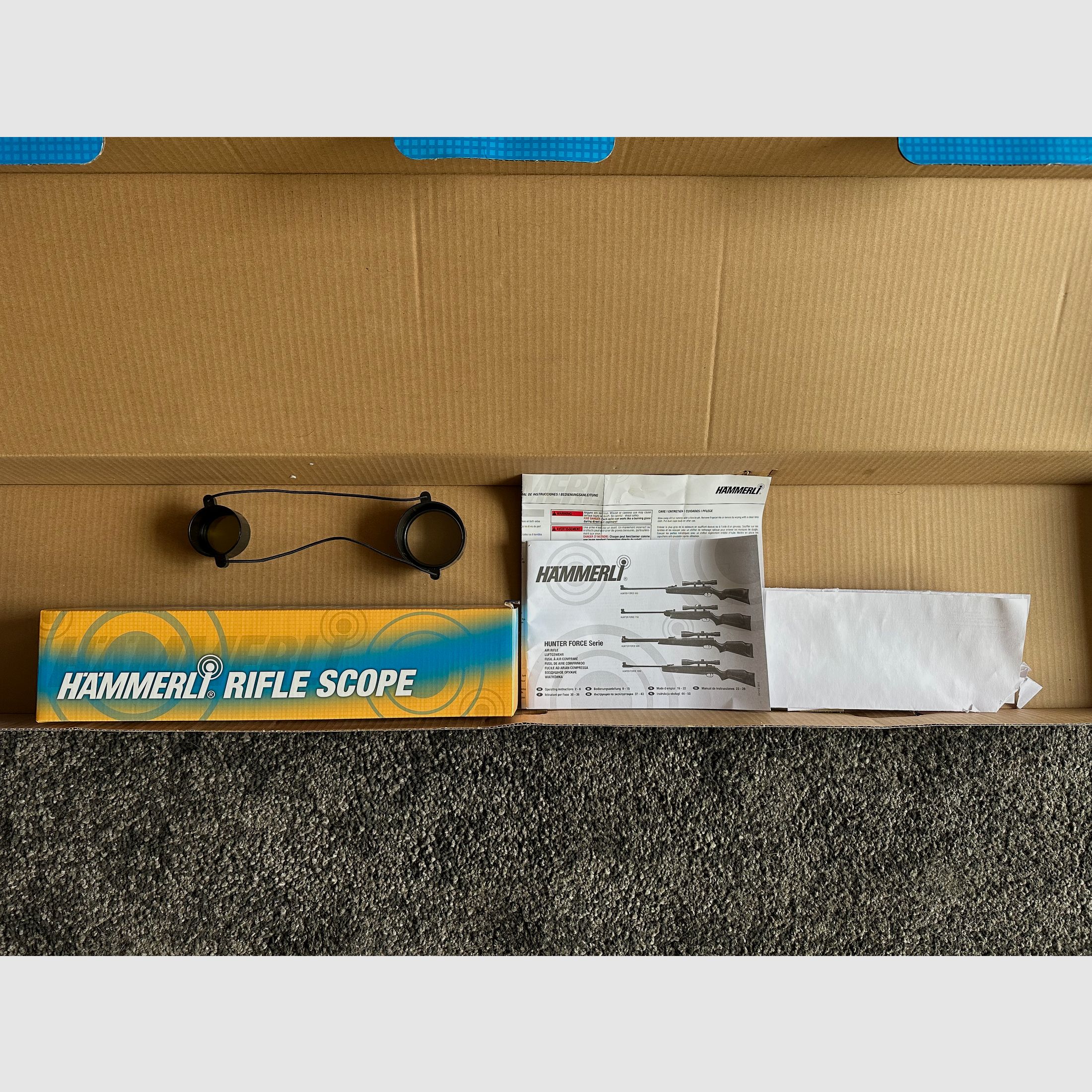 Luftgewehr (HÄMMERLI Hunter Force 900 Combo, inkl. Zielfernrohr 6x42)