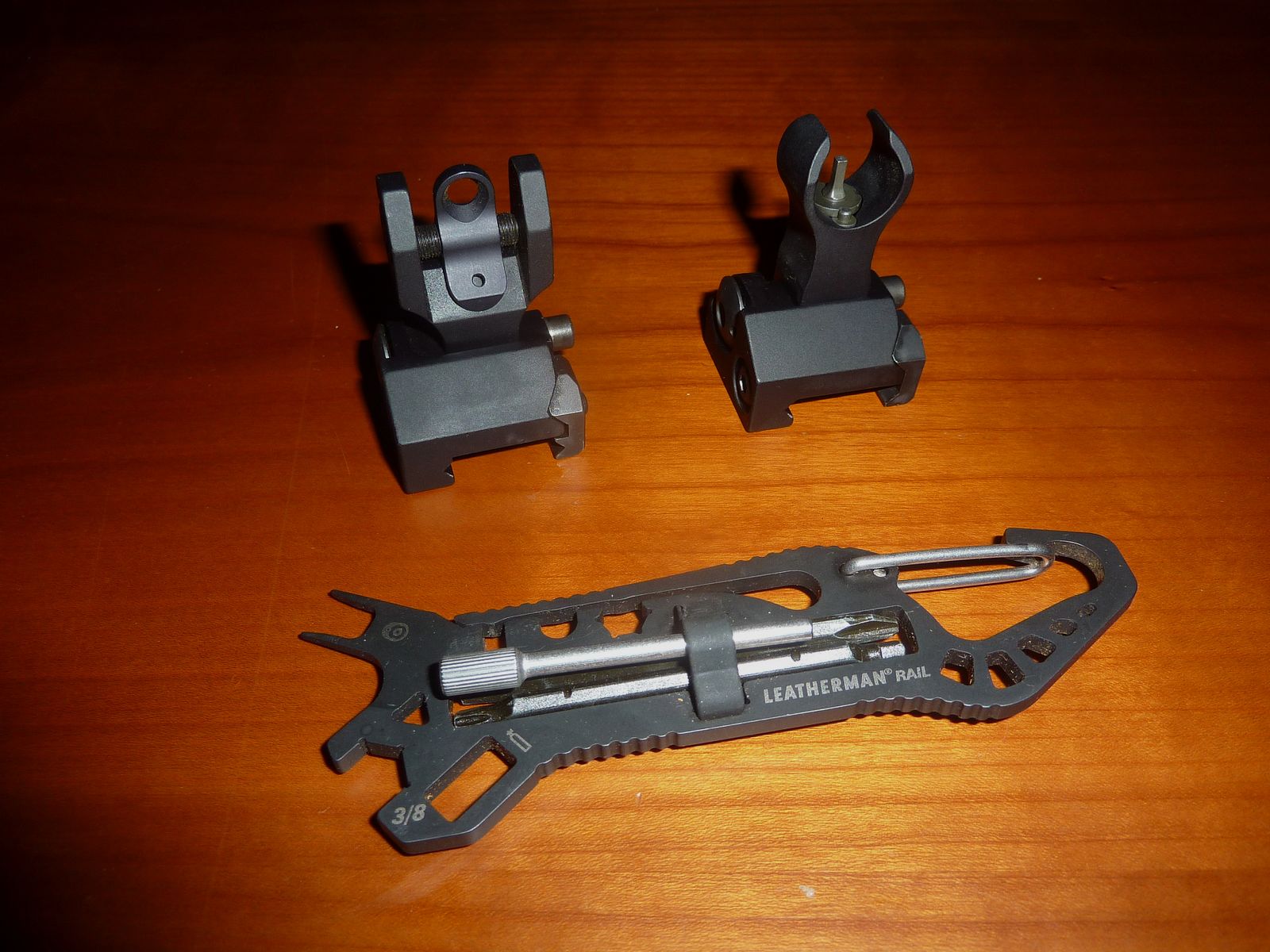 Troy Industries AR 15 Flip Up Battle Sight Set