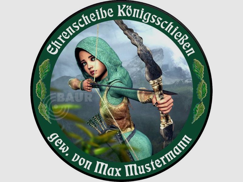 Schützenscheibe ECO-LINE Motiv 240
