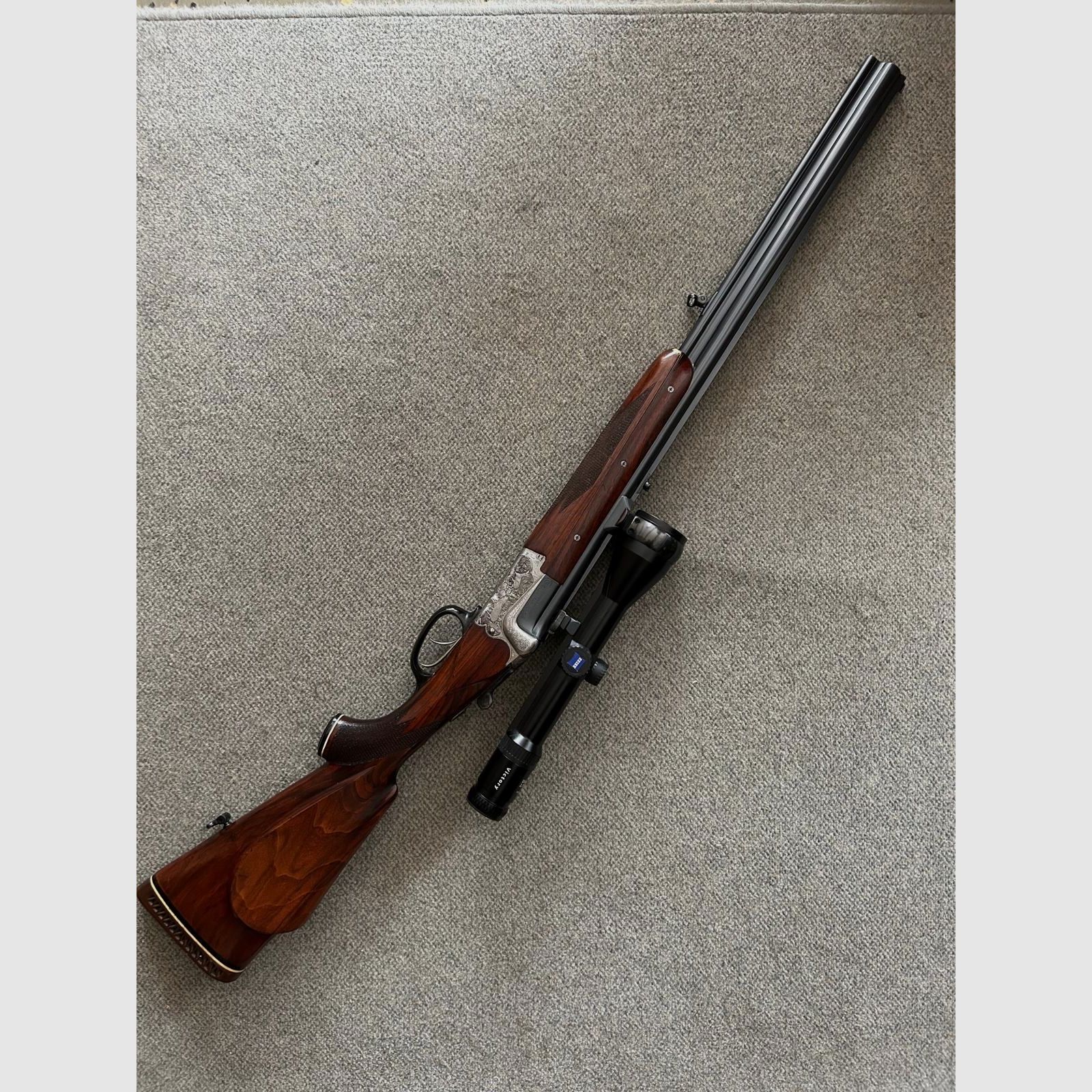Merkel BBF Luxus Modell 201 con Zeiss Diavari