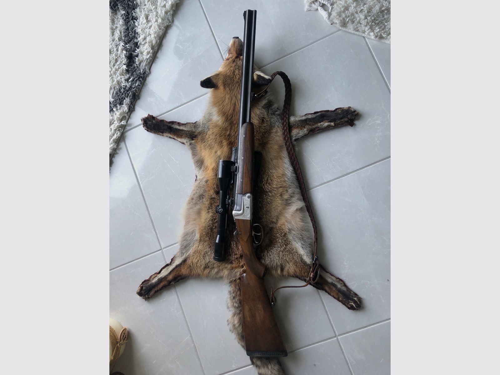 BBF Krieghoff ALB 7x57R 16/70 mit Schrot Wechsellauf 16/70