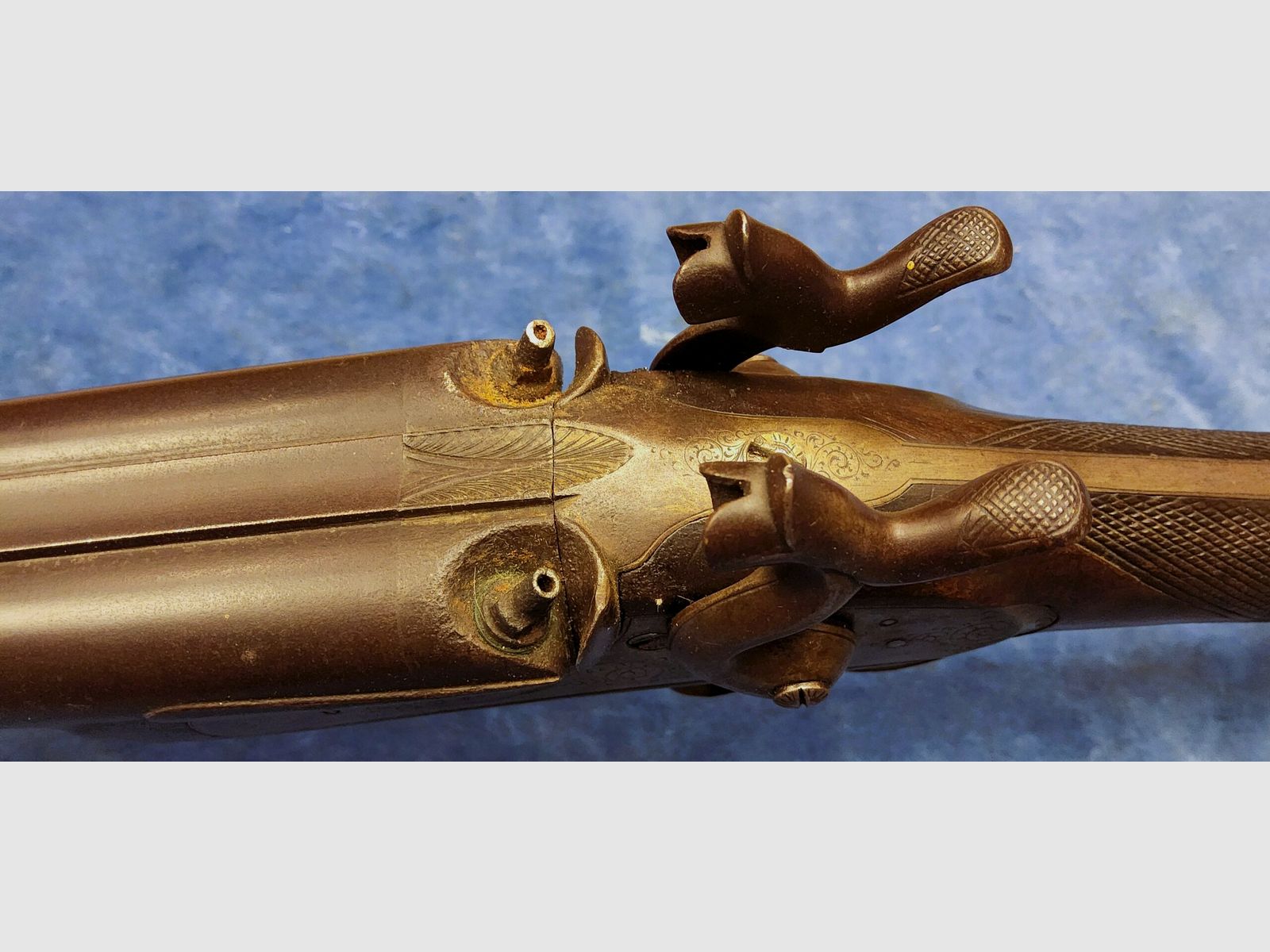 Doppelläufiges Perkussionsgewehr Brun Latrige (genehmigungsfrei), Bild 15 von 19
