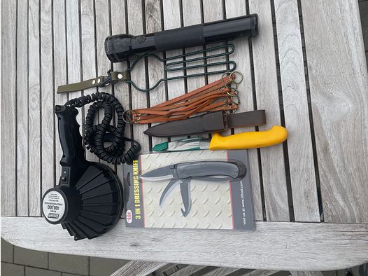 Jagdzubehör verschiedene Artikel