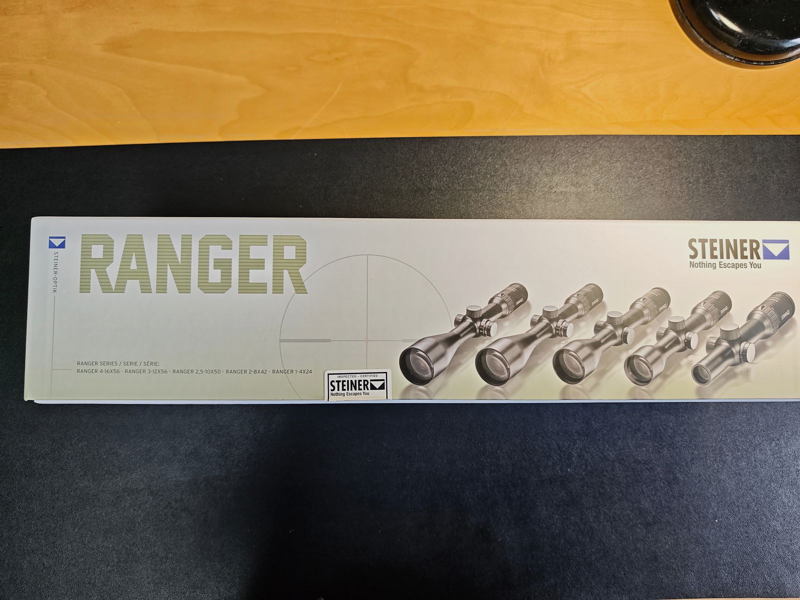 Telescopique Steiner Ranger 3-12x56 sans rail