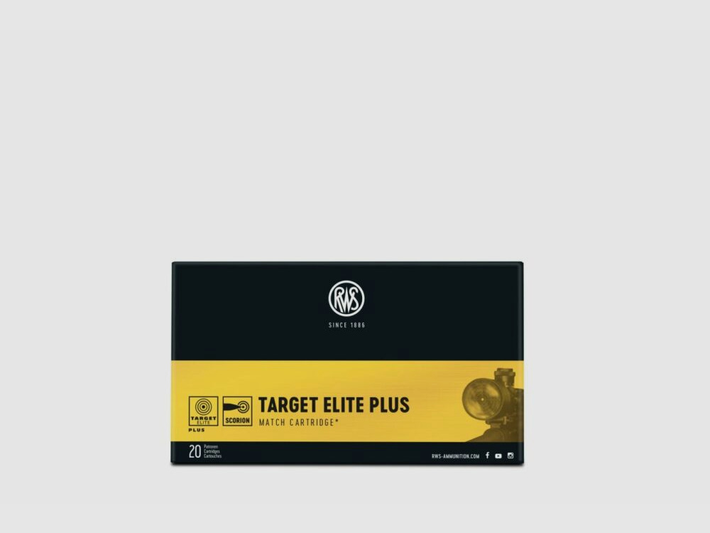 RWS .308 Win. Target Elite Plus 154grs / 10.0g