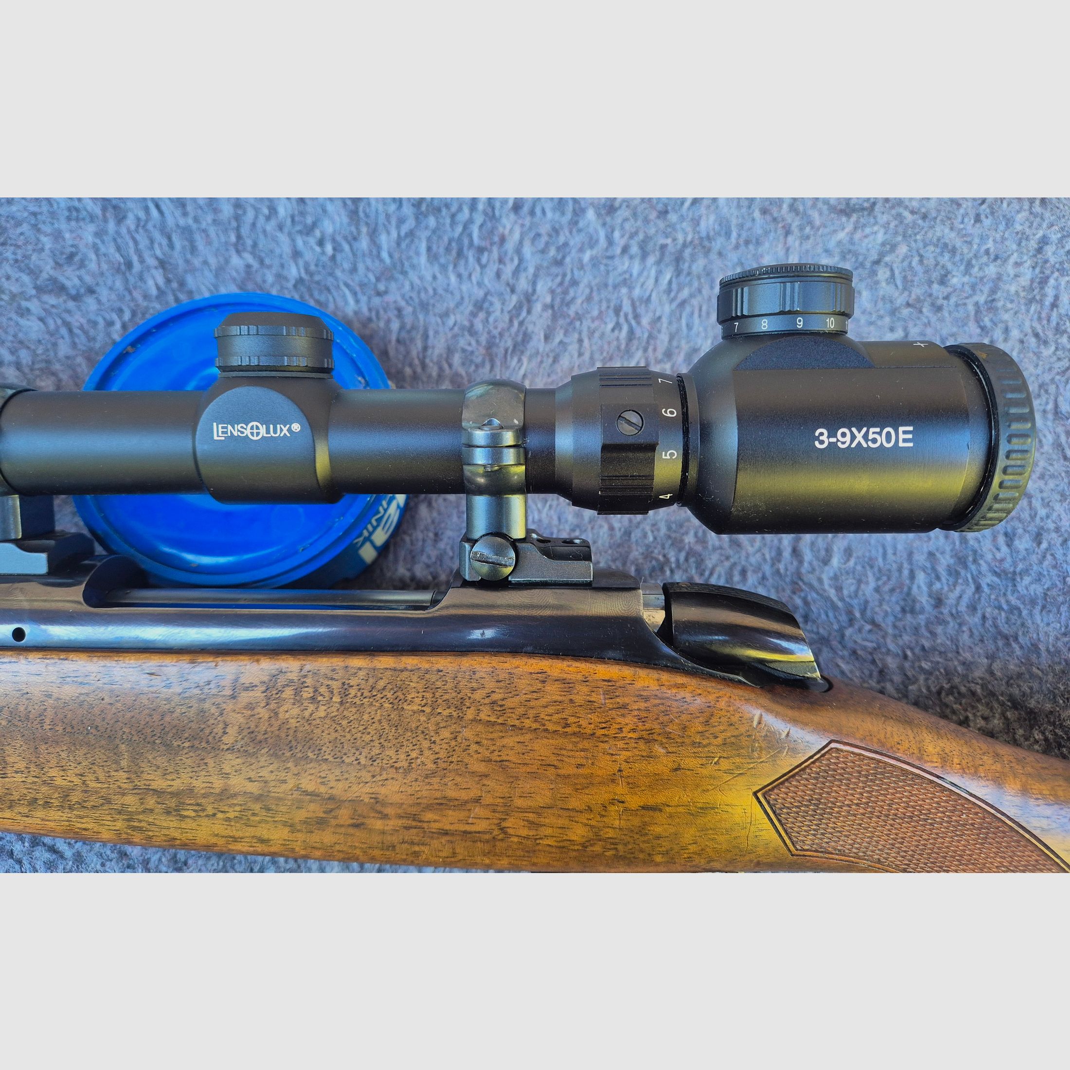 BSA Repetidor con mira telescópica Lensolux 3-9x50E