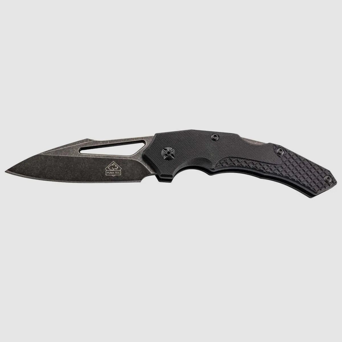 PUMA TEC Einhandmesser Curved, G10 mit Clip