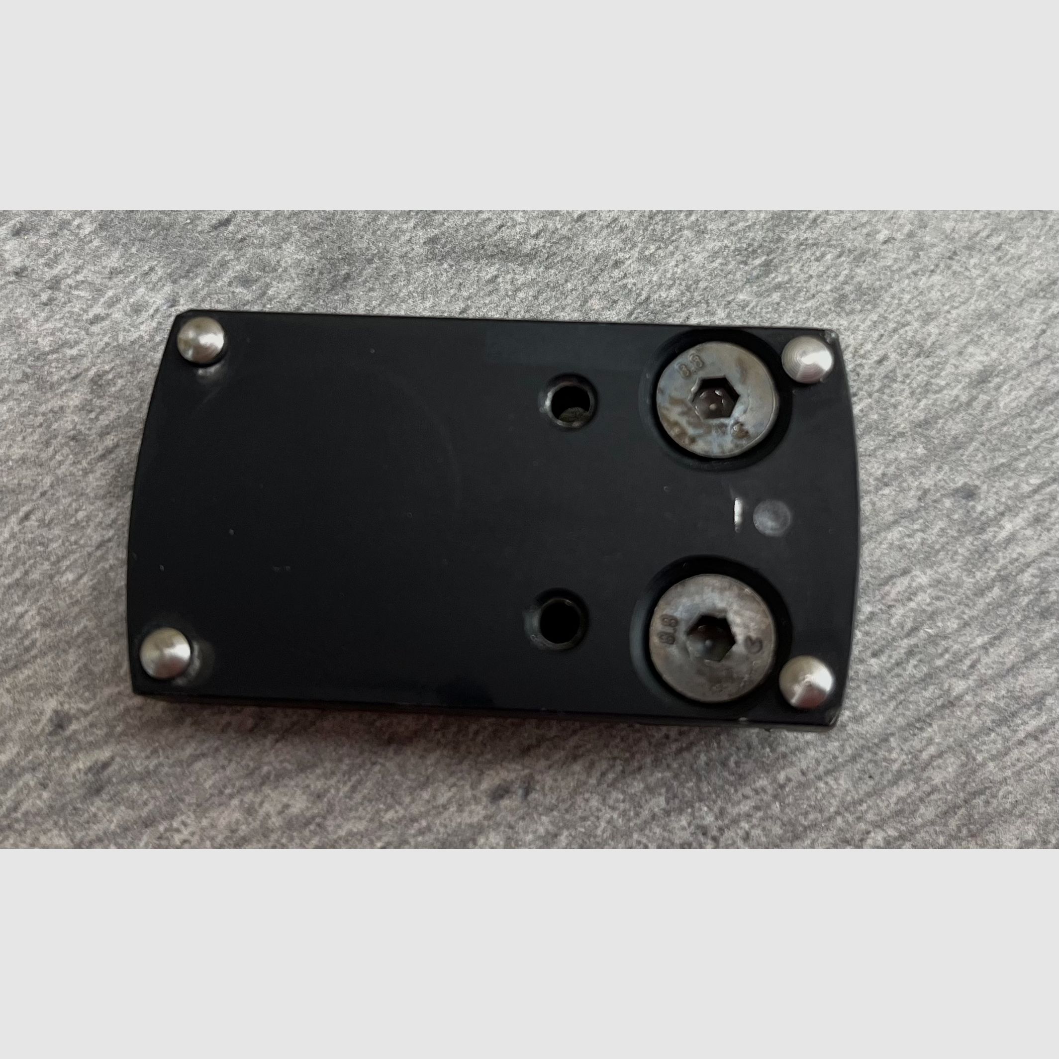 Exhibitor Docter-Sight adapter plate for notch prism with lateral insertion / U202510