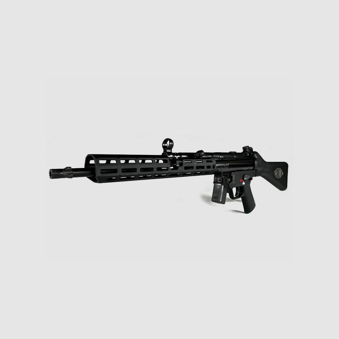 Heckler & Koch SP5L 9mm Selbstlader mit langem M-LOK Handschutz