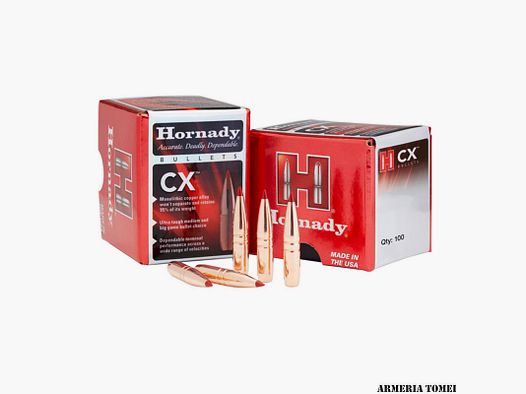 PALLE DA RICARICA – HORNADY – 6mm .243 90 gr CX™ (50PZ)