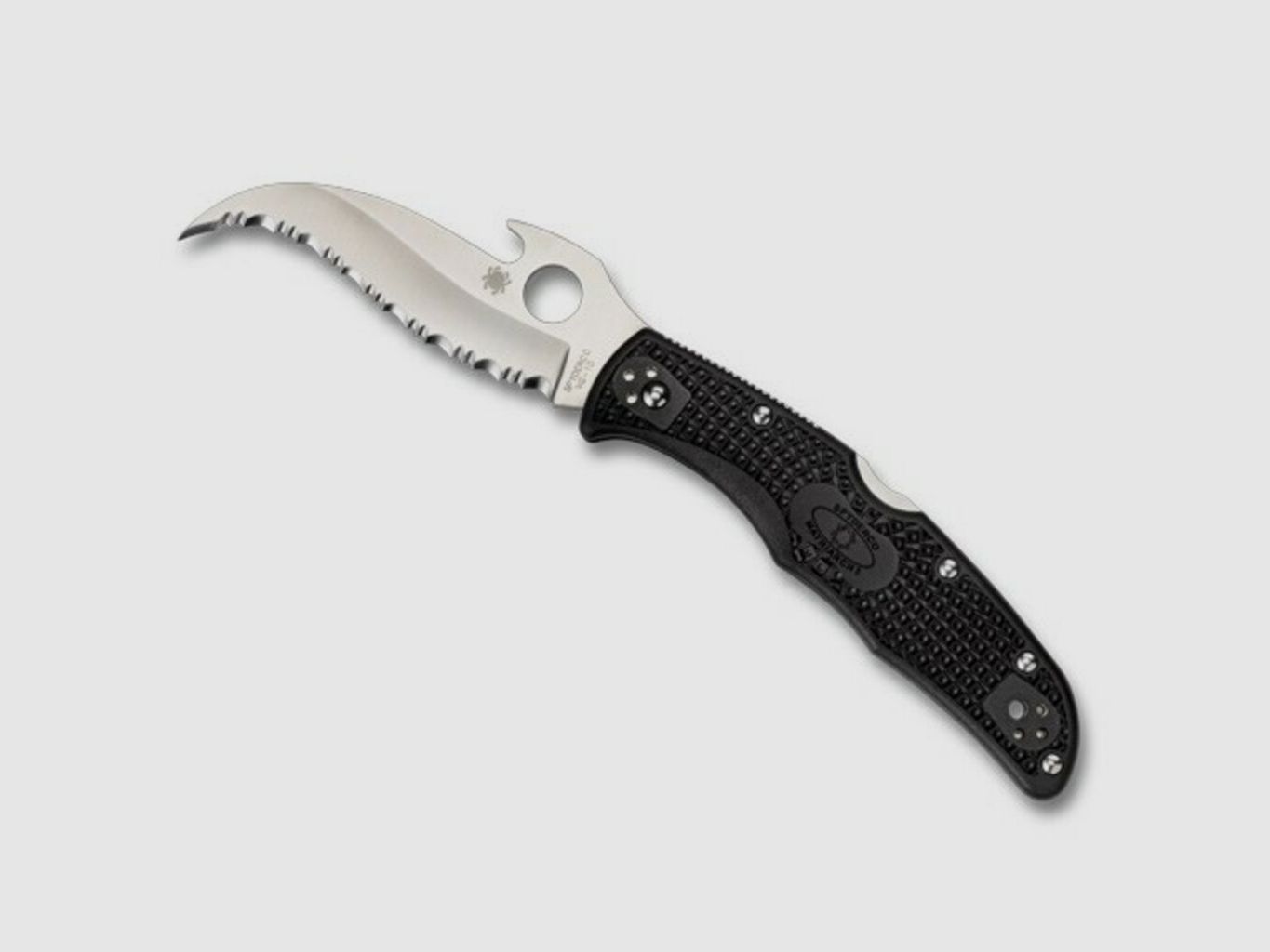 Navaja táctica Spyderco Matriarch 2 FRN Emerson Negro Acero