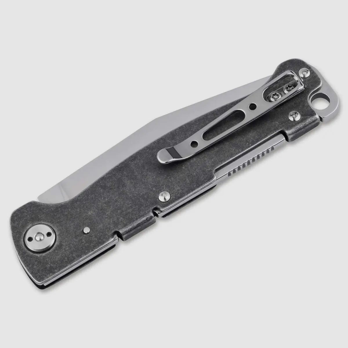 Böker Plus Pocket Knife Atlas Backlock Clippoint