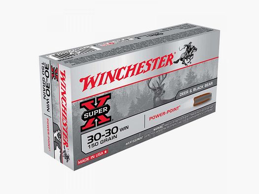 Winchester Super-X .30-30 Win. 150GR Power Point 20 cartridges