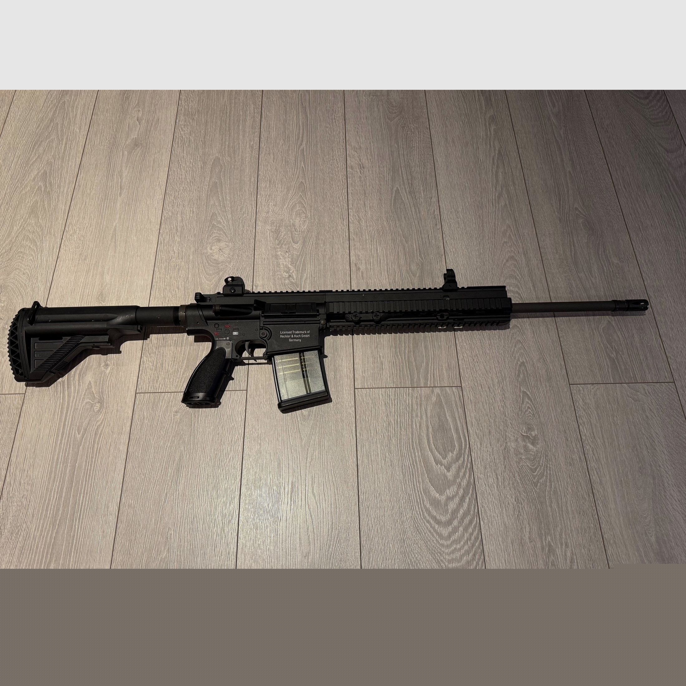 HK 417 D mit 20 Zoll Lauf Kit wie Neu 