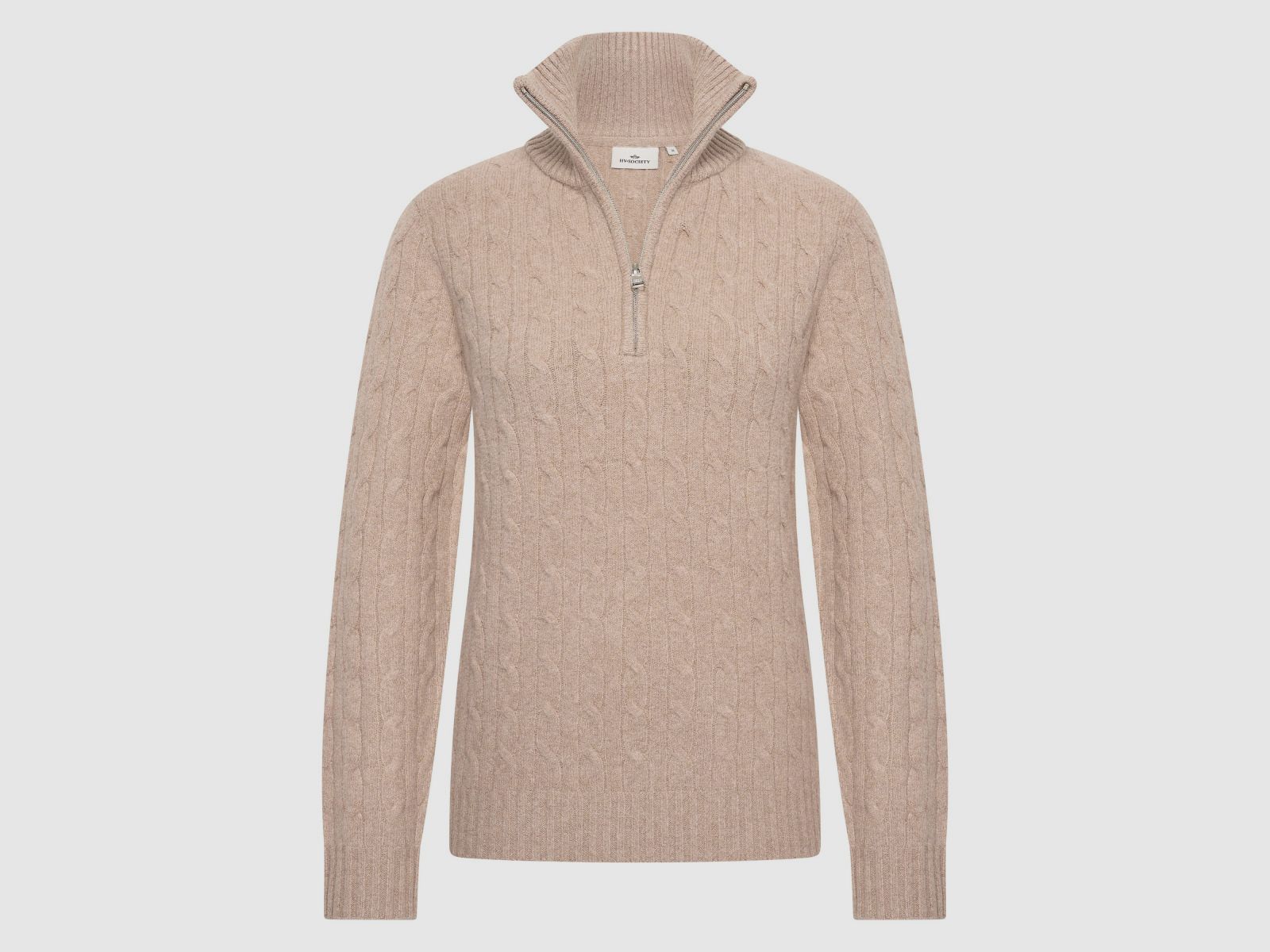HV-SOCIETY Pullover HVSMea Light Taupe
