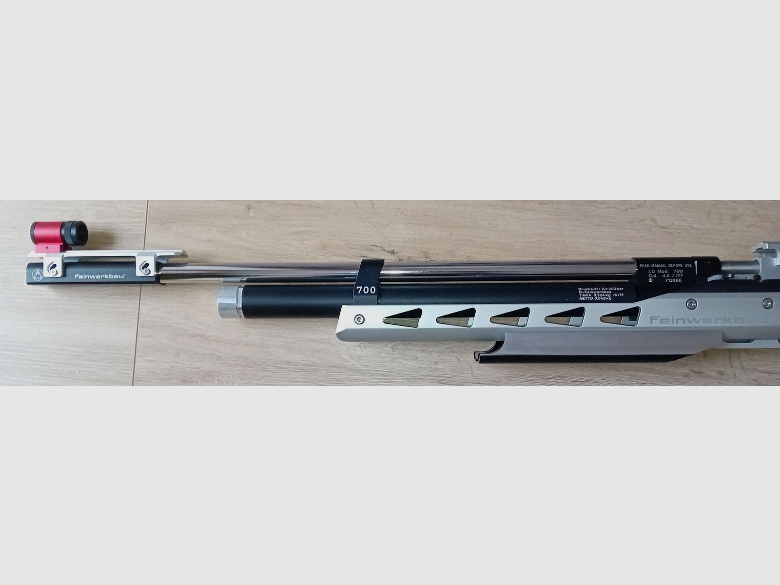 Press - Luftgewehr Feinwerkbau 700  ALU -  Rechts - Schaft