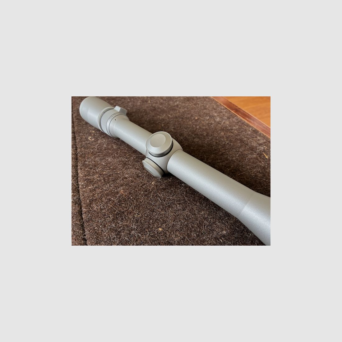 Zielfernrohr Leupold Vari-X III 6.5–20x40 Silber mit Fine-Duplex-Absehen in Bestzustand