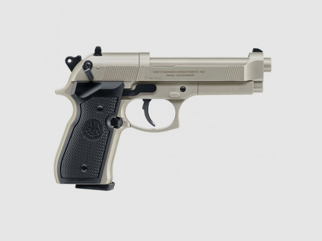 Pistolet Beretta M 92 Fs Co2 Cal 4.5 Mm - Nickel, image 1 sur 3