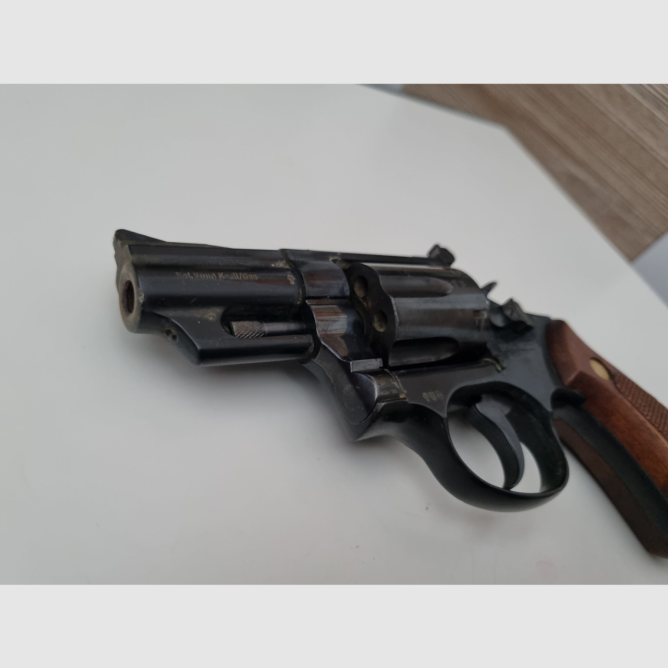 Blank firing revolver Erma EGR 77 9mm blank