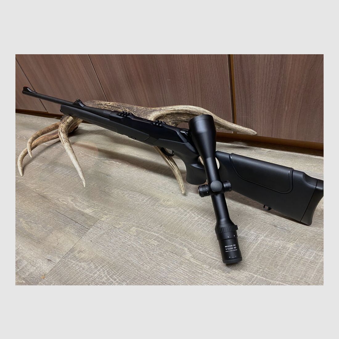 Merkel	 RX Helix Speedster Black, mit Meopta MeoStar R1r 3-12x56 RD