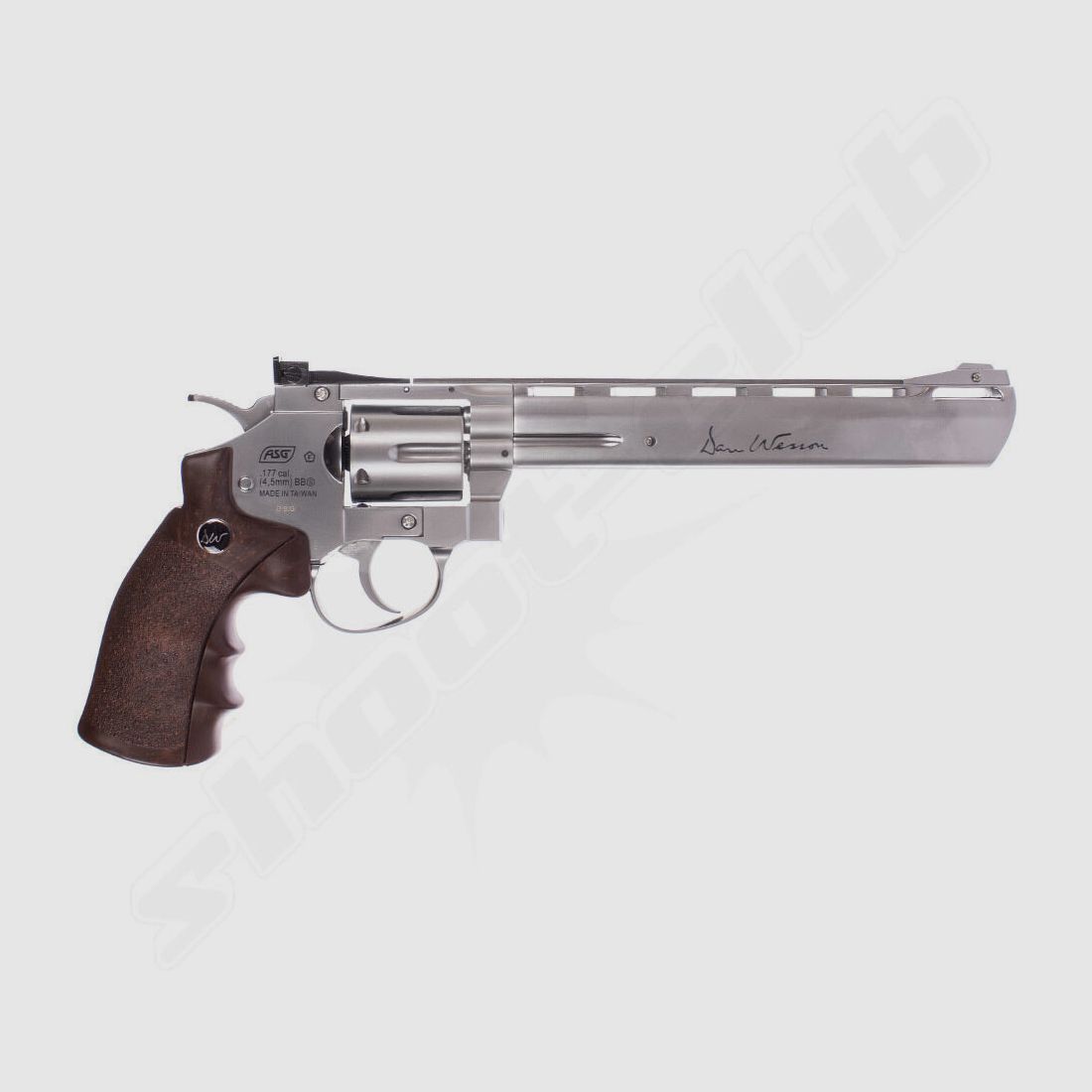 Dan Wesson 8 Zoll CO2-Revolver Kaliber 4,5mm - Set