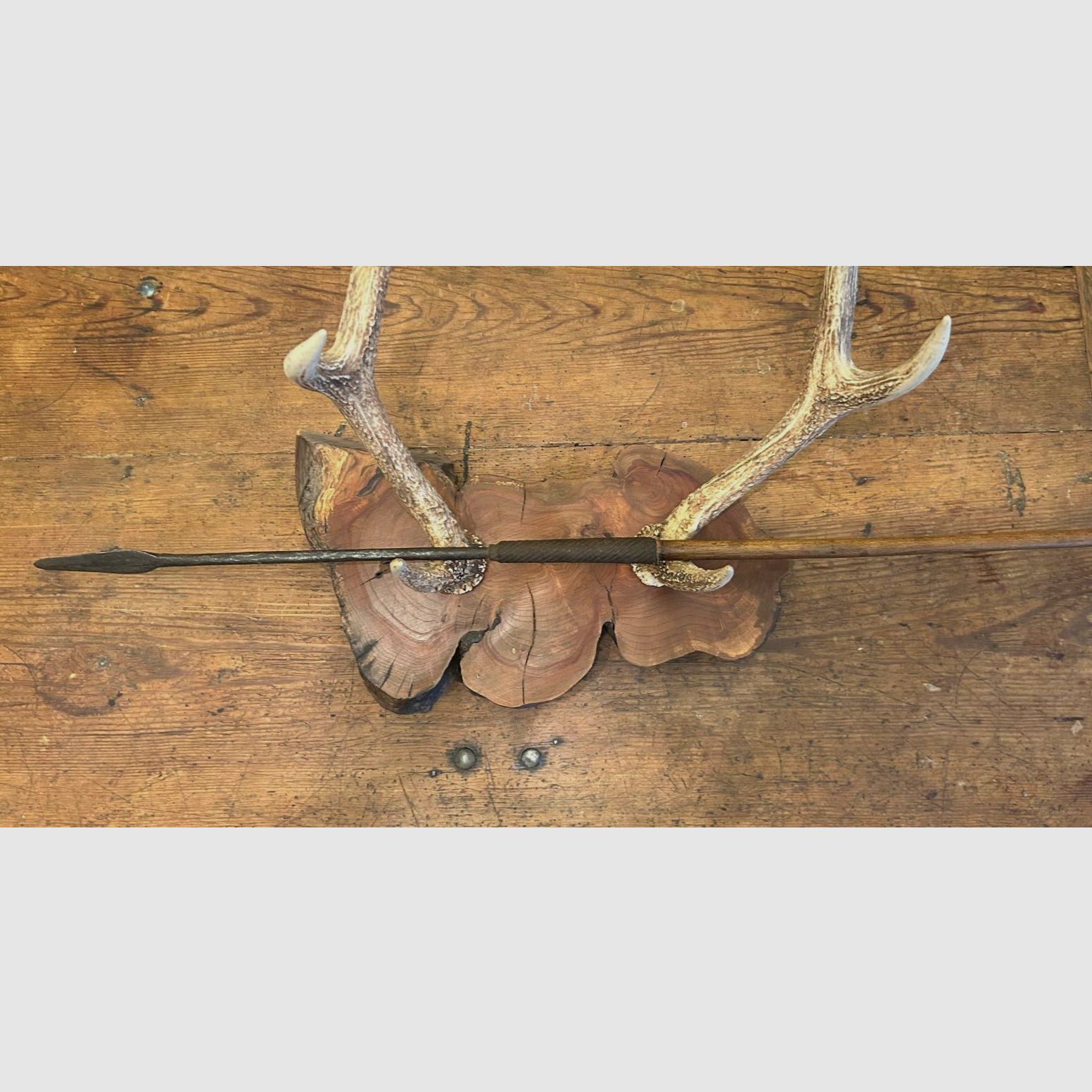 Antiek Afrikaanse speer