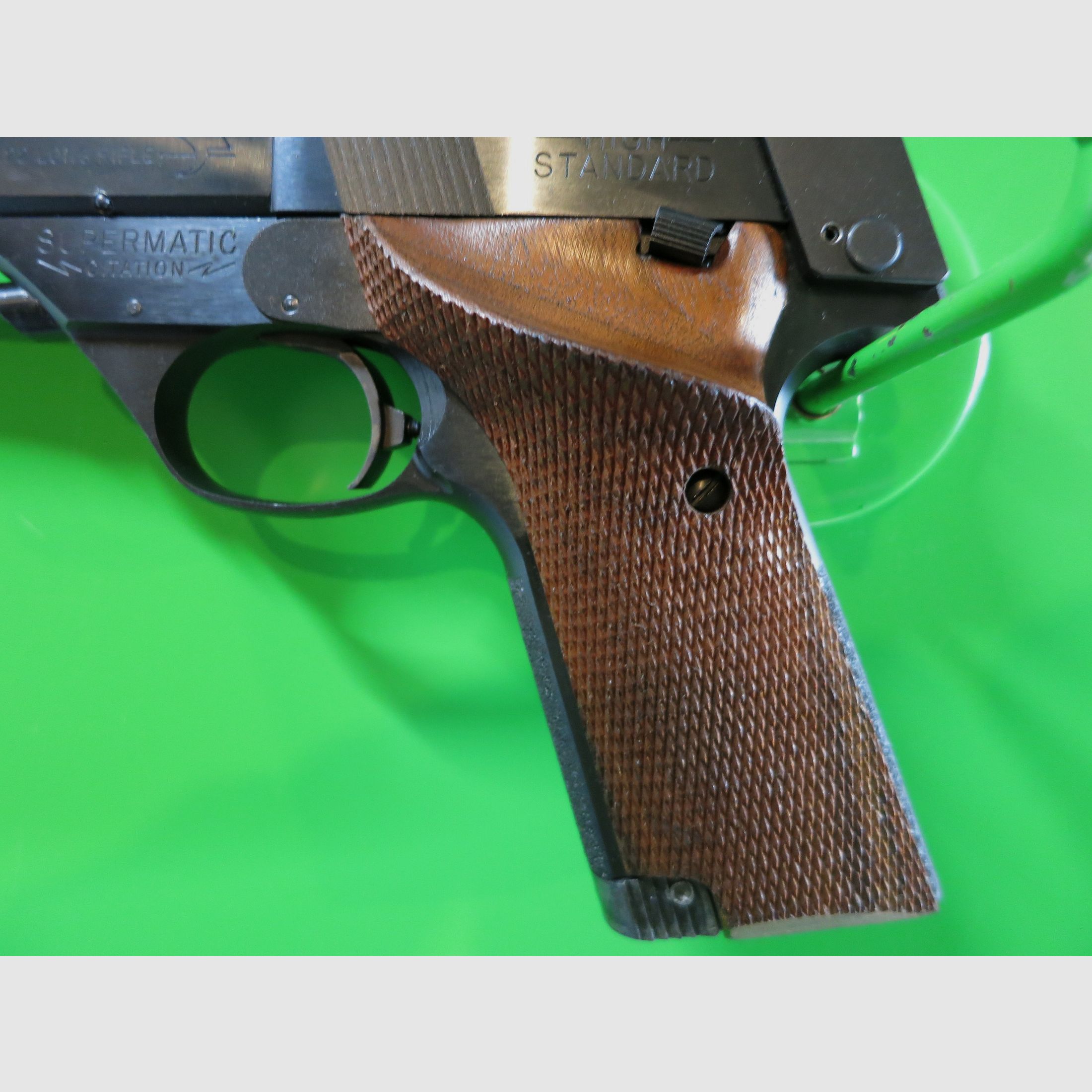 High Standard Supermatic Military Mod. 106 Pistole .22lr -Sammlerwaffe-     #5-