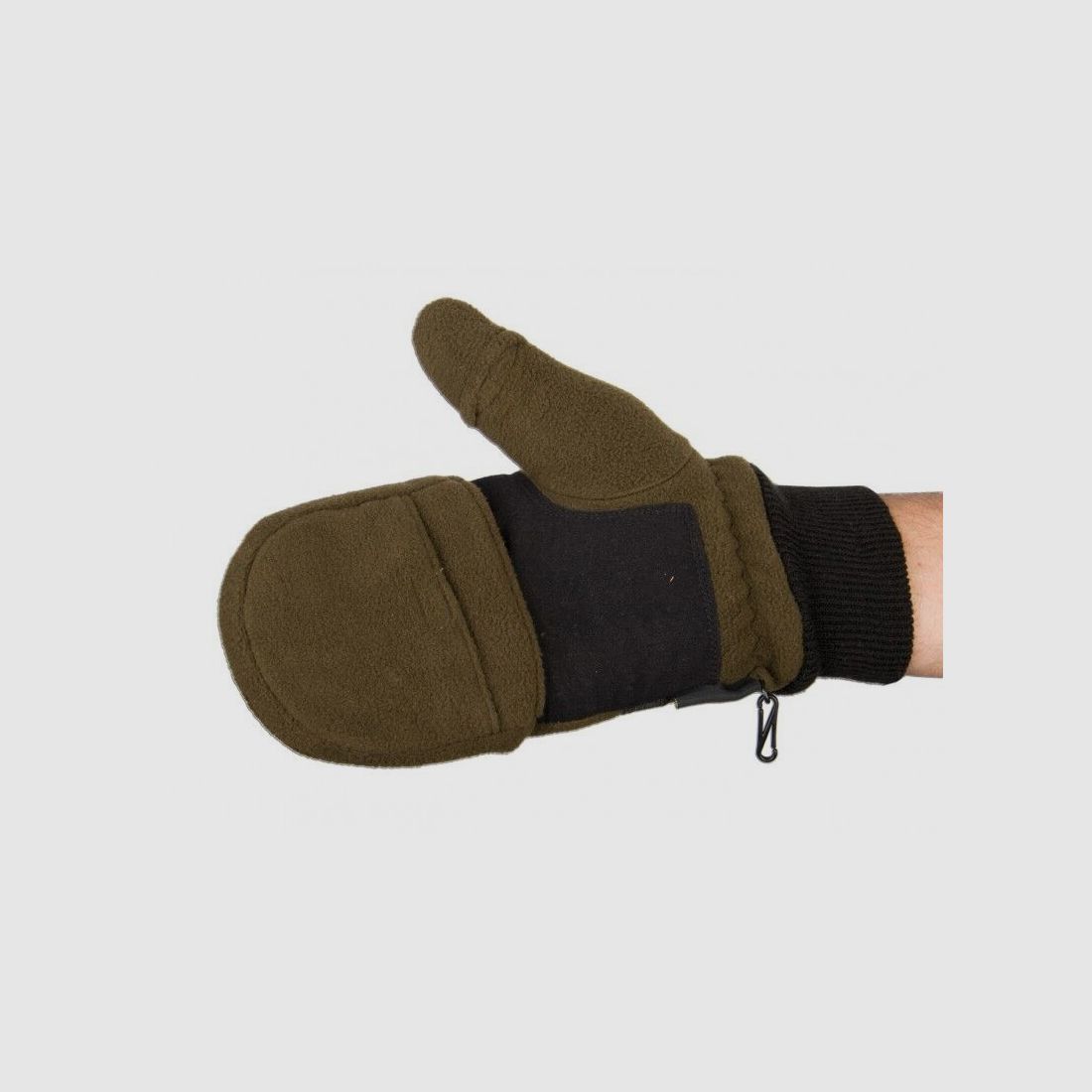 Somlys Fleece-Fäustlinge Grün