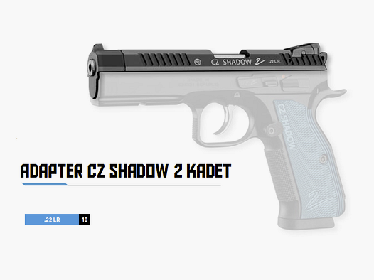 Kadet adapter .22 LR for CZ Shadow 2