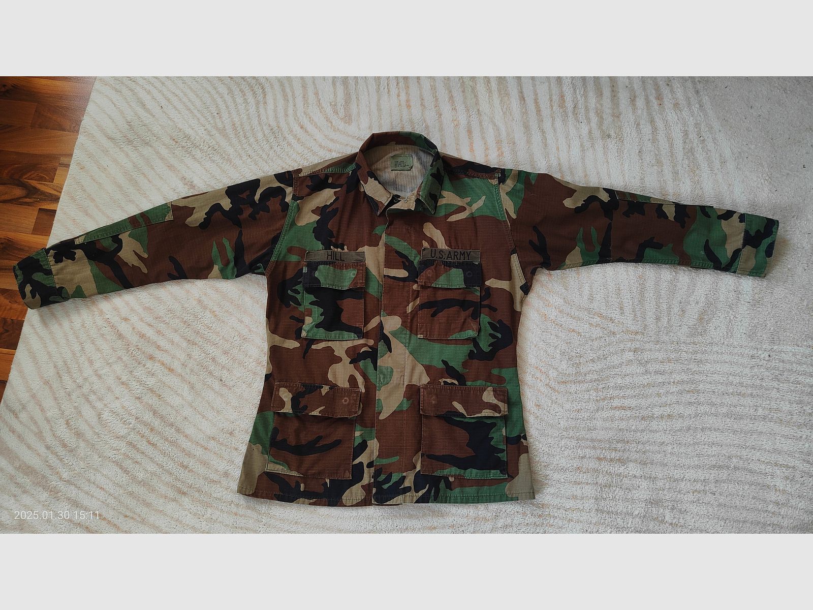 Militär Tarnjacke US Army Gr. L