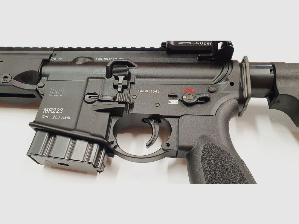 Heckler&Koch MR223 A3 Slimline 11" SPORT Sonder-Edition, Schwarz .223Rem Black BKA-Bescheid