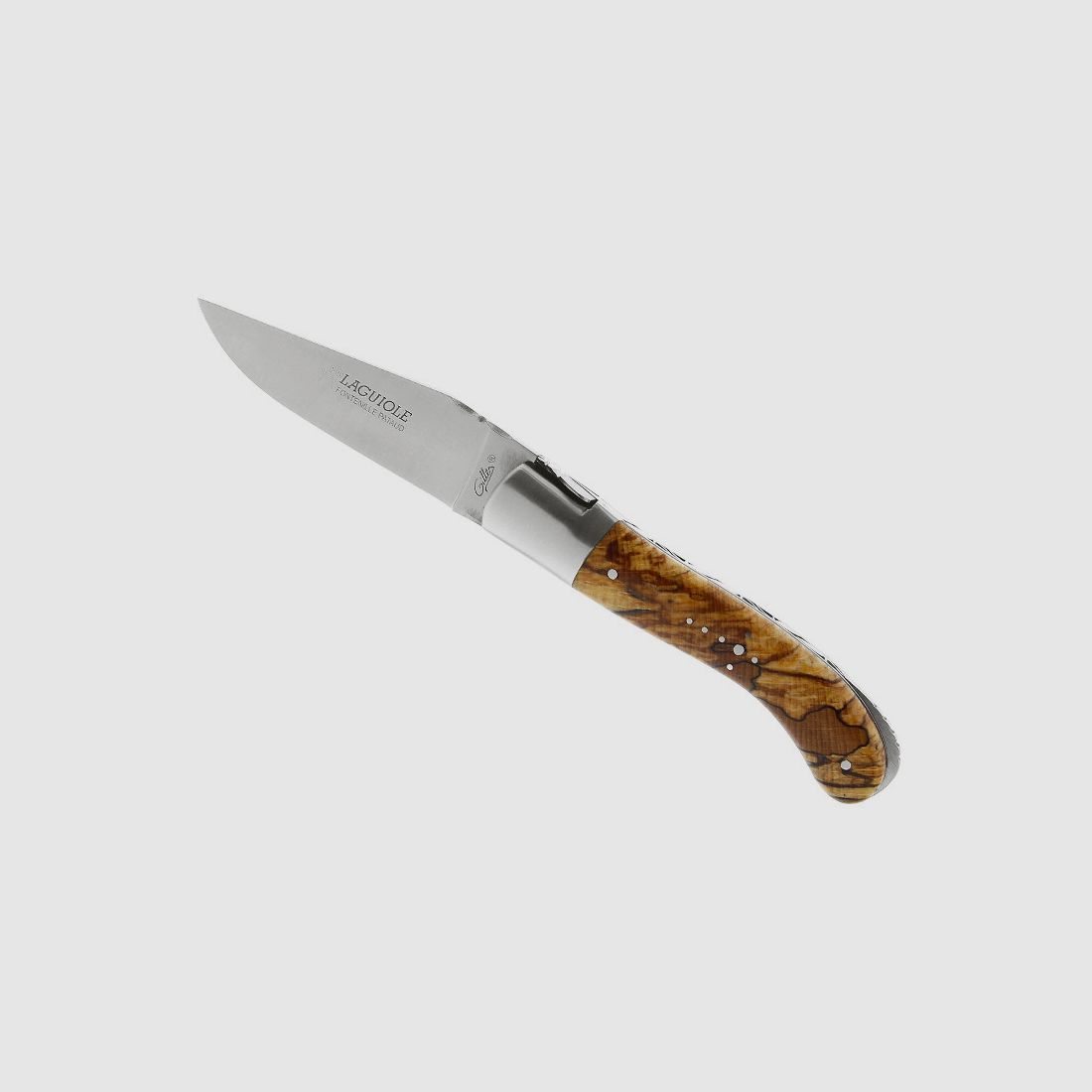 LAGUIOLE GILLES SPORT HETRE DEBOUT STABILIZED 13CM MATTE INOX