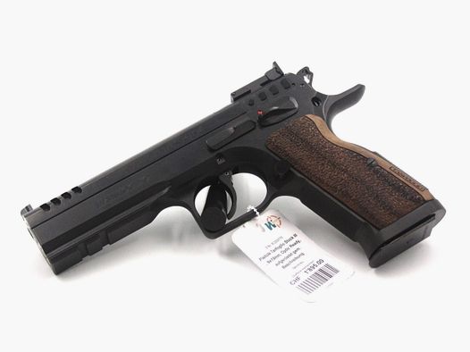 Pistole Tanfoglio Stock III, aufgerüstet, 9×19, DA/SA, Optic Ready