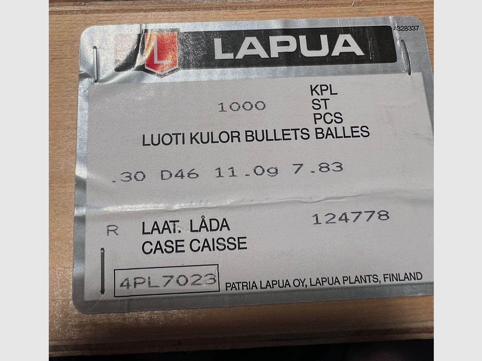 Lapua Gescossse