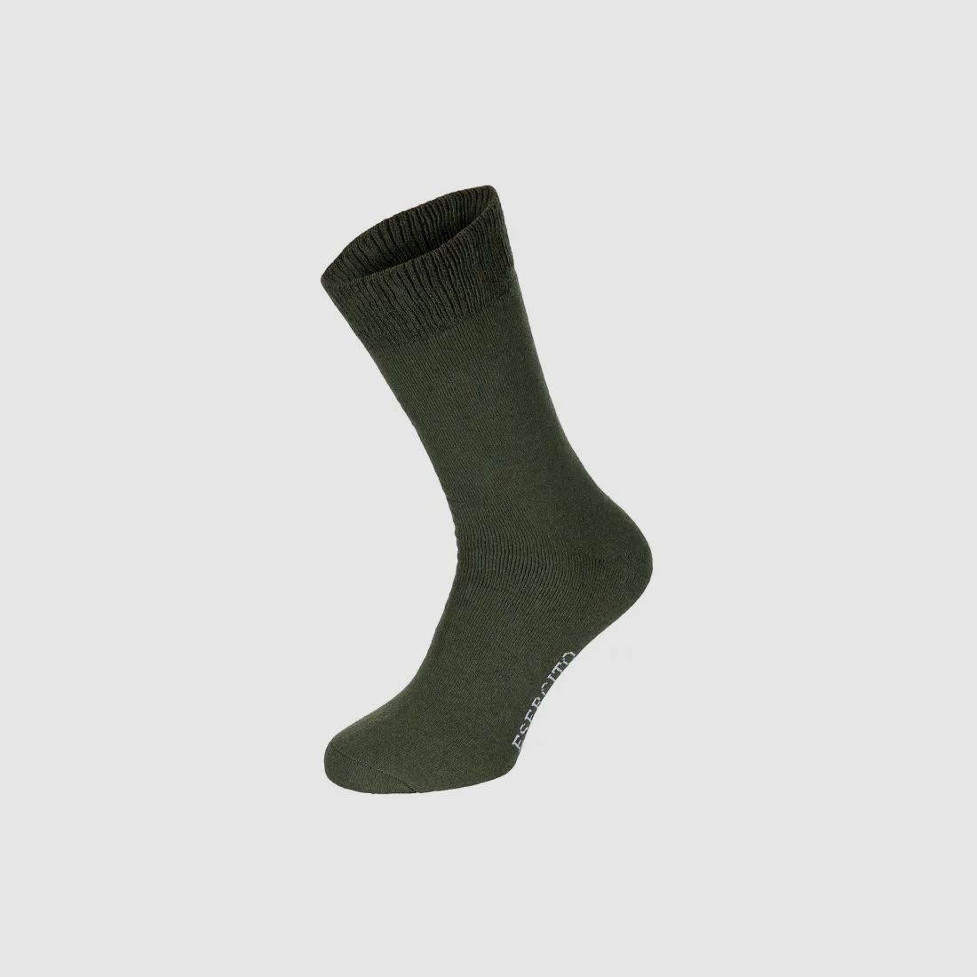 Socken, "Esercito", oliv, halblang, 3er Pack (43-46)