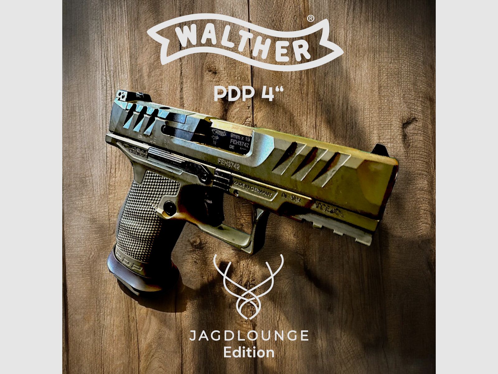 Walther PDP Compact 4” AKAH Sondermodell  Optic Ready