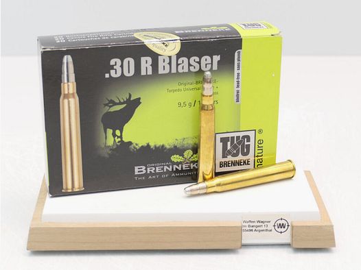 Brenneke TUG Nature+ 9,5g/147grs á20 .30R Blaser