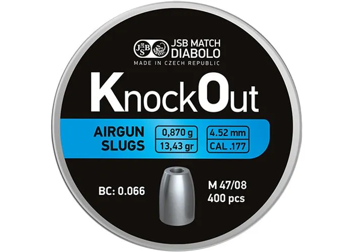 JSB Knock Out 4.5 mm HP 13.43 grain (.178)