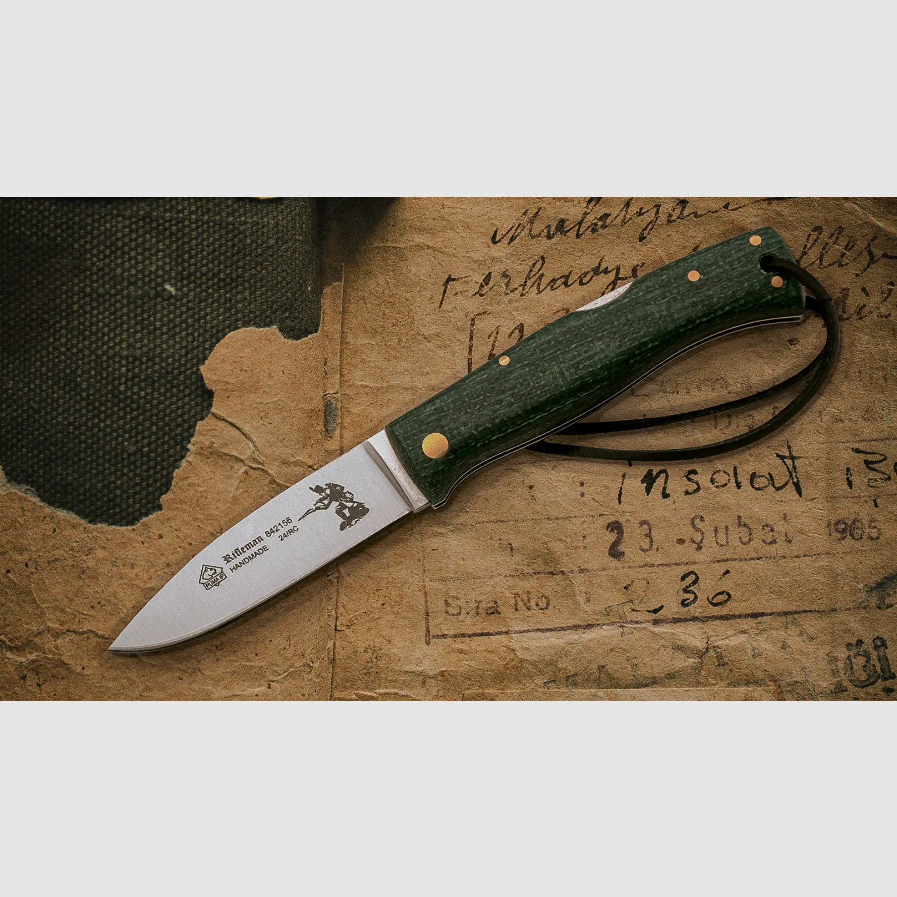 PUMA IP Rifleman, Jute Micarta