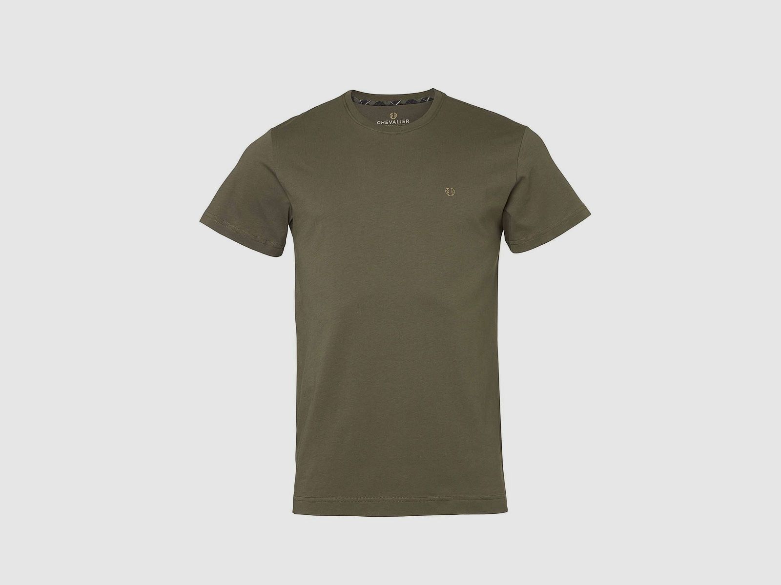 Chevalier Signature T-shirt Mężczyźni Tarmac Green S