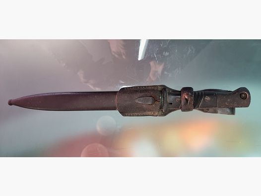 Wehrmacht Seitengewehr Bajonett zum 98 K, 2 Weltkrieg