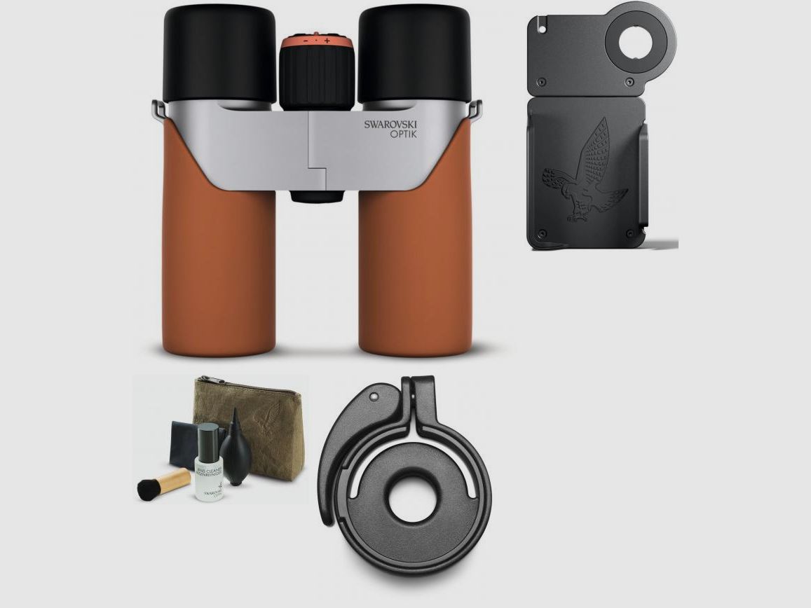 SWAROVSKI OPTIK Swarovski CL Companion 10x30 Desert Orange Basic Package Wildlife Observation