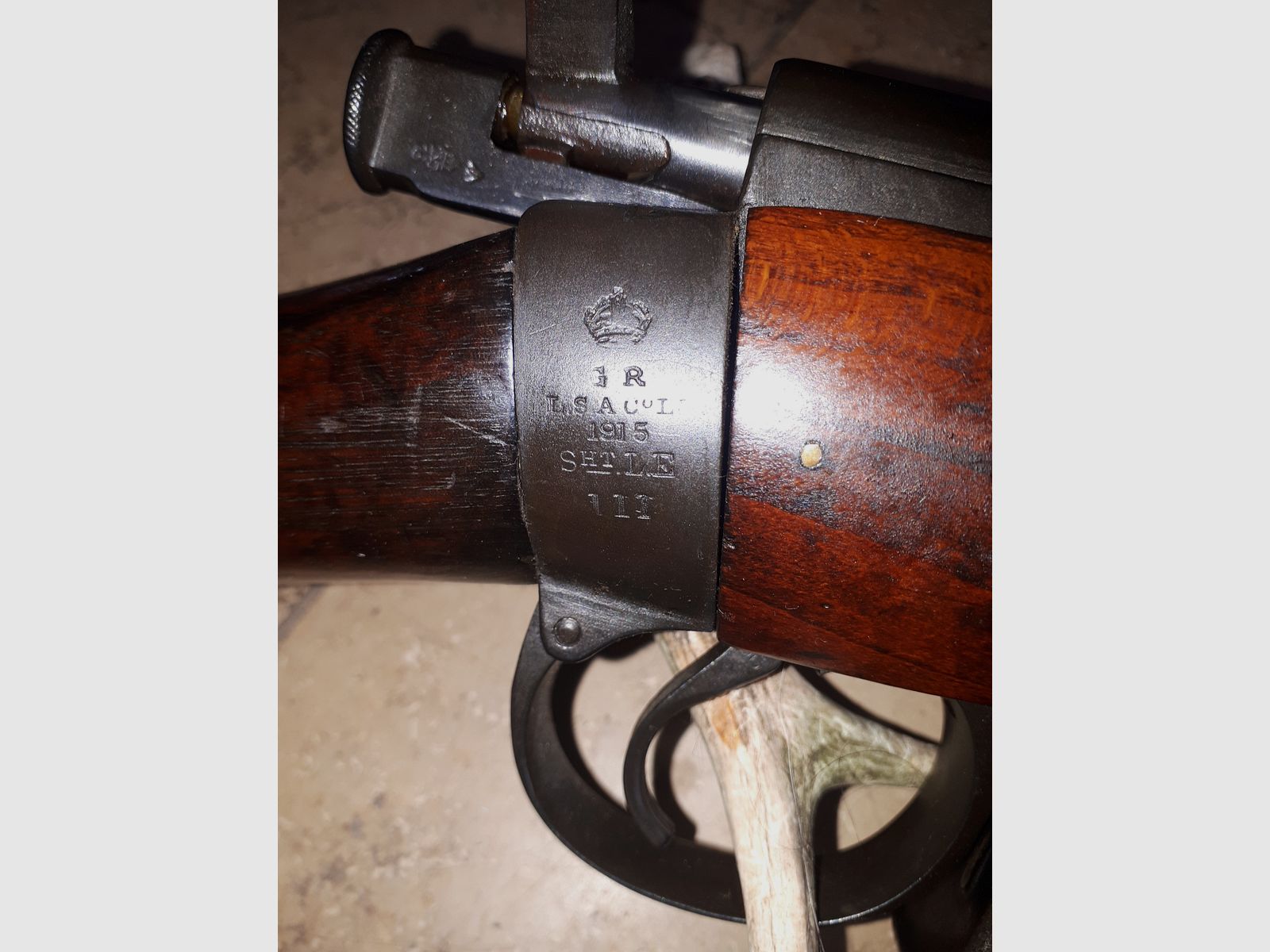 Enfield Nr. 1, caricatore singolo.