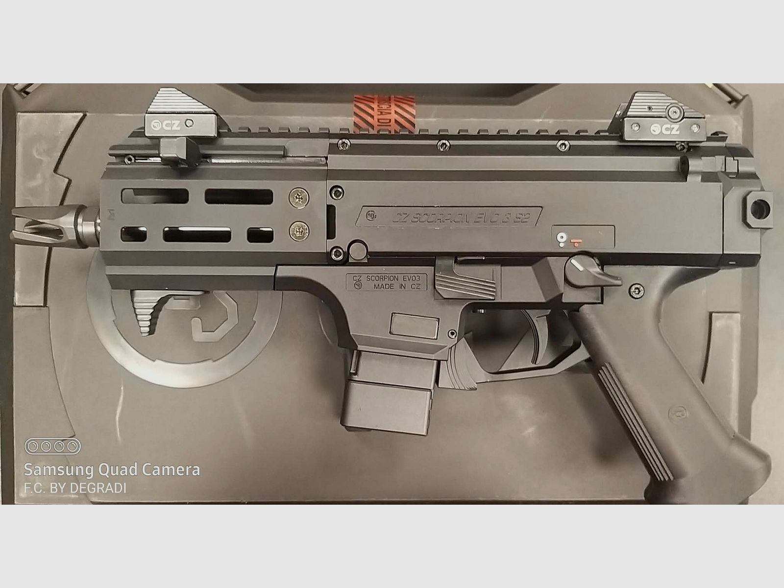 CZ SCORPION EVO3- S2 MICRO CALIBER 9X19, image 5 of 5