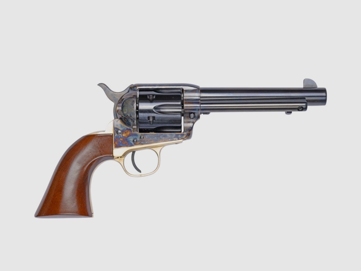 REV UBER 1873 CATTLEMAN .QD .357M 7,5" NEUES MODELL BLAUES STAHL, Bild 5 von 20