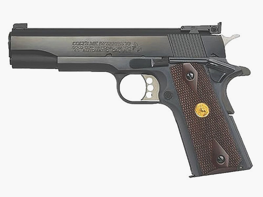 Colt Pistole National Match Gold Cup .45 Auto Schwarz