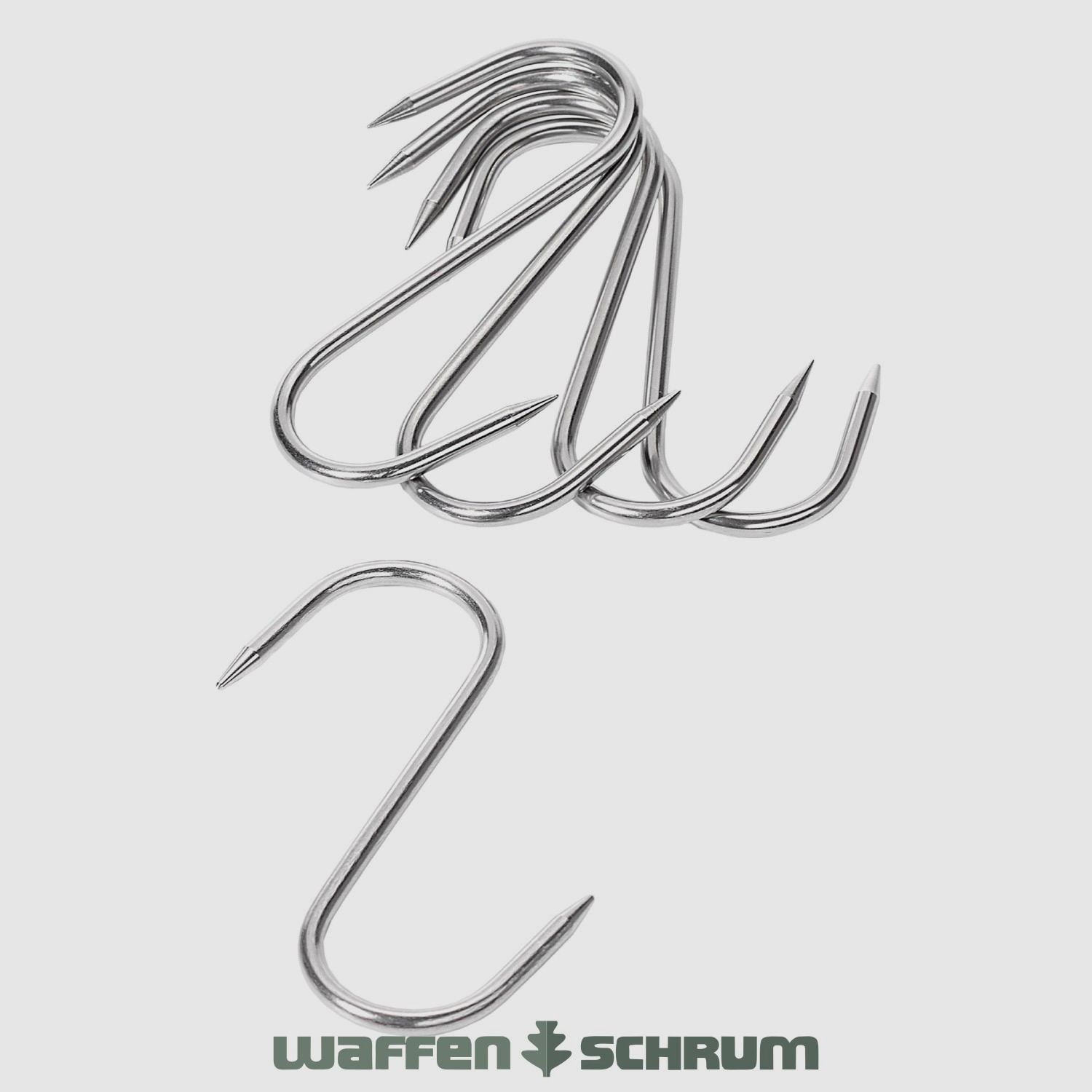 Fritzmann Crochet S Acier Inoxydable 160x6mm