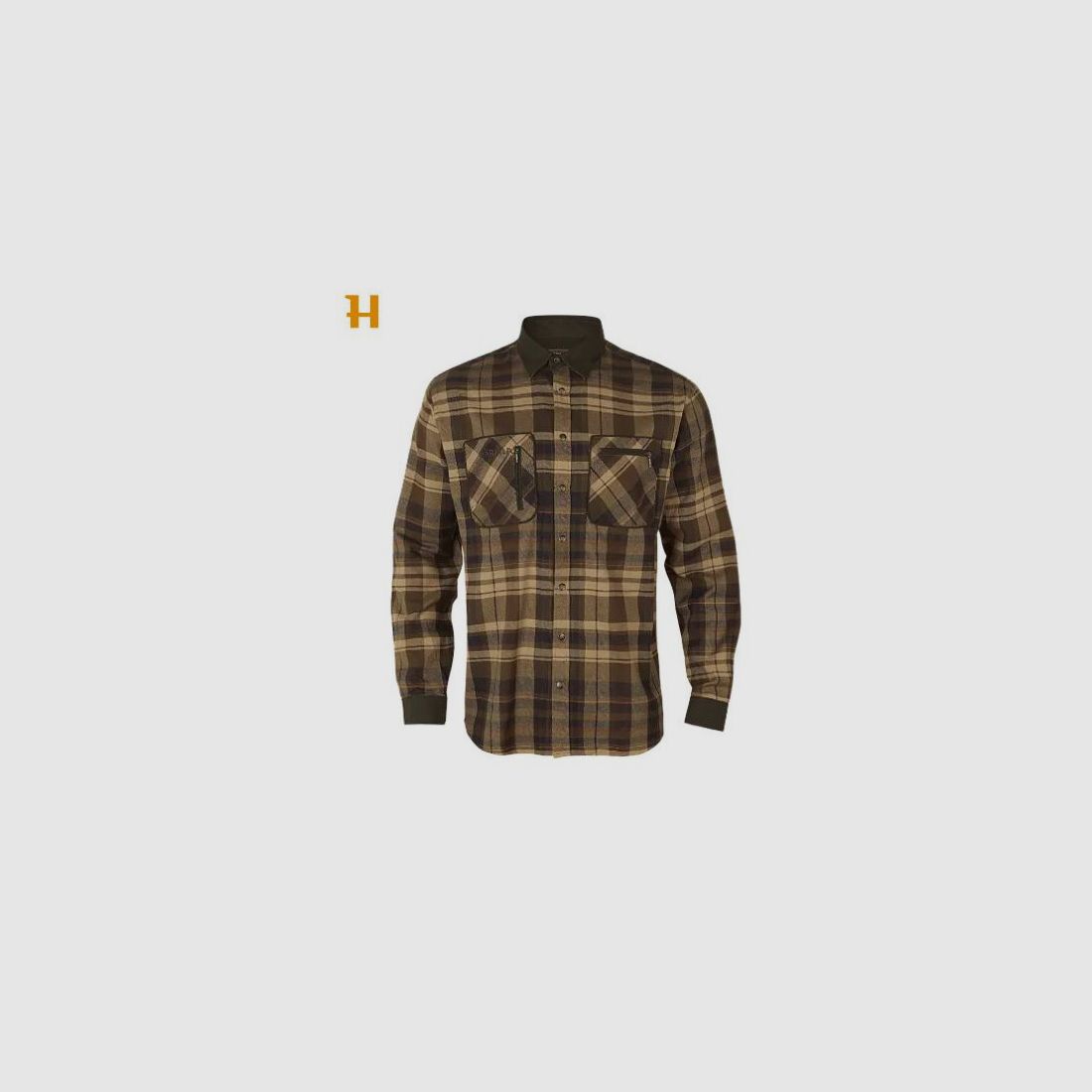 HARKILA PAJALA Hemd BEIGE / BRAUN, Bild 7 von 7
